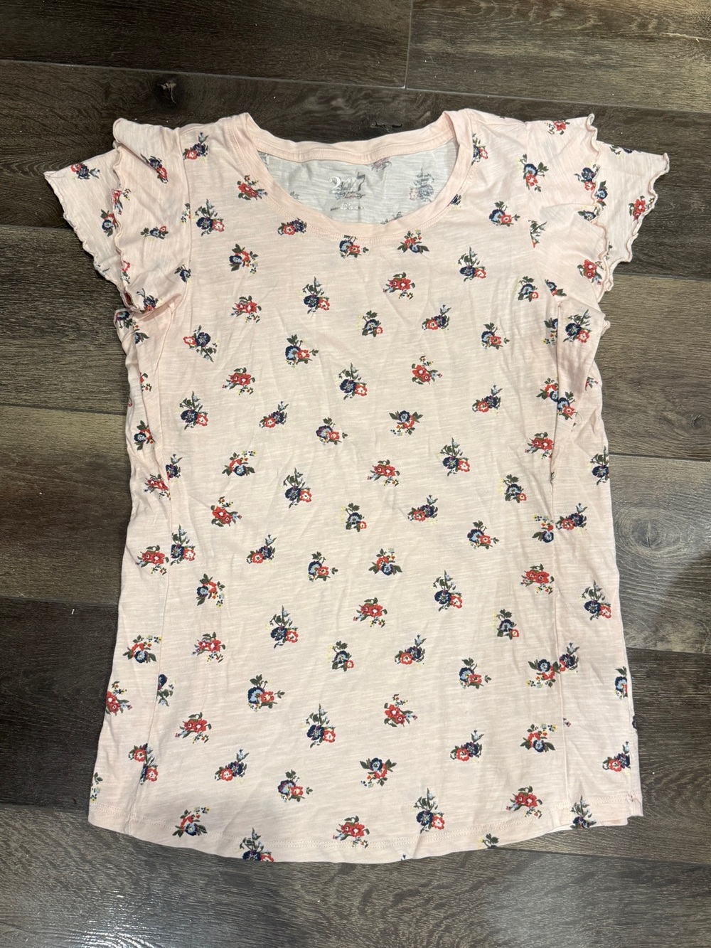 Maurice’s Floral Flutter Sleeve 24/7 Tee
